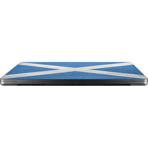 Scotland Flag Distressed Apple MacBook Pro 14-inch Skin